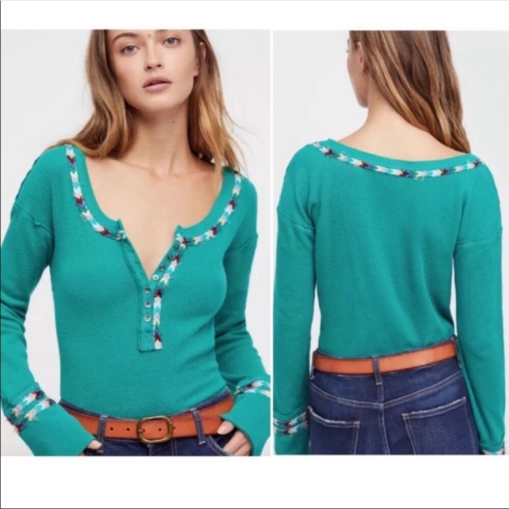 Free People Rainbow Thermal